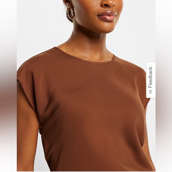 🎁🎀🌟 NWT Express Crew Neck Gramercy Tee - Picture 2 of 5